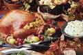 Thanksgiving feast modern