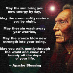 Apache blessing