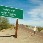 Welcome to Indian Country sign