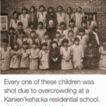 Black and white photo of Indigenous children.