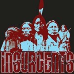 Insurgents band logo with Native American imagery.