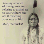 A quote by Chief Sitting Bull on assimilation.