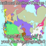 Map of North America's native languages.